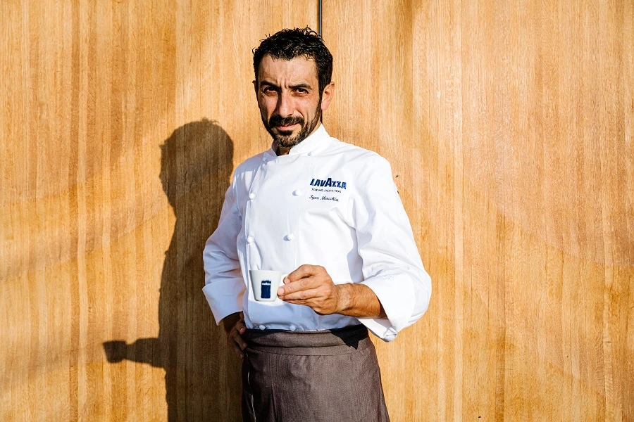Italian chef Igor Macchia designed the menu at Riyadh's Lavazza Coffee Design. (Supplied)