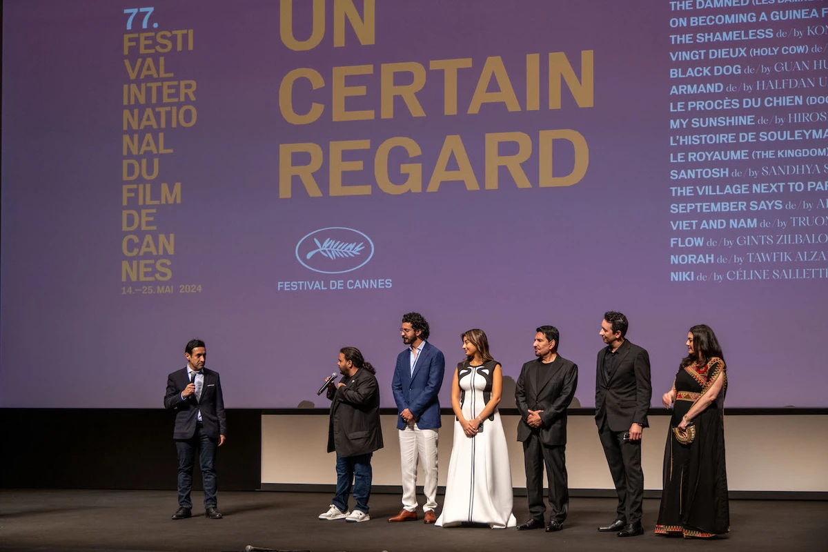 “Norah” had its official screening at the 77th Cannes Film Festival. (AN/ Ammar Abd Rabbo)