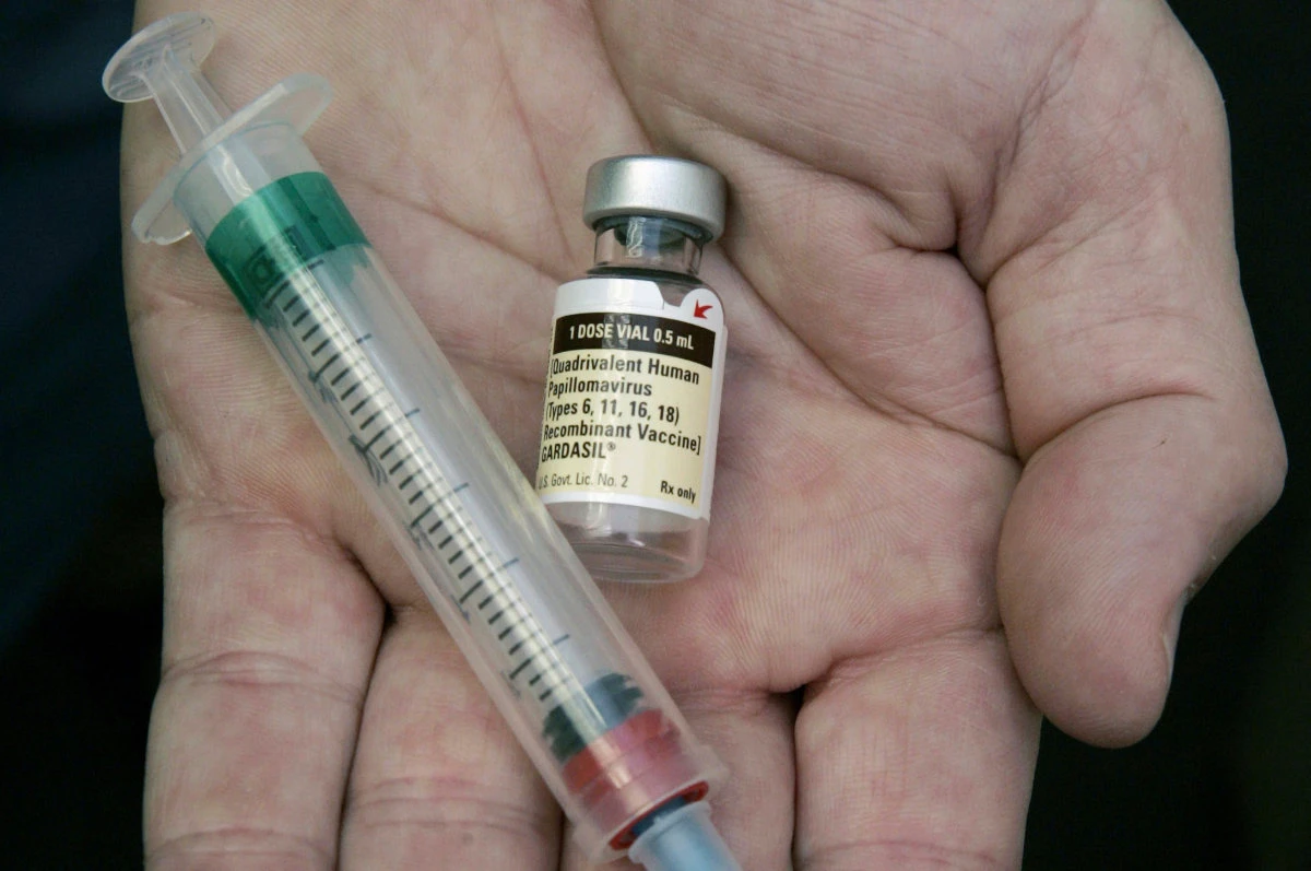 Research published May 23, 2024, by the American Society of Clinical Oncology suggests the HPV vaccine is preventing throat cancer in men, as well as cervical cancer in women. (AP Photo/File)
