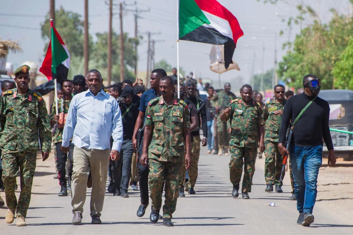 Sudan has been in the throes of conflict for over a year between the regular army led by de facto ruler Abdel Fattah al-Burhan and the RSF led by his former deputy Mohamed Hamdan Daglo. (File/AFP)