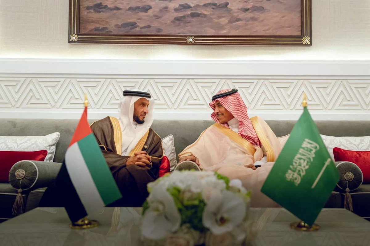 The head of the UAE’s national media office met with informational ministers from Gulf Cooperation Council countries in Doha on Friday. (WAM)
