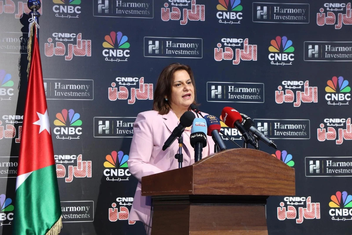 Jordanian Investment Minister Kholoud Saqqaf. (X/@moin_gov_jo)