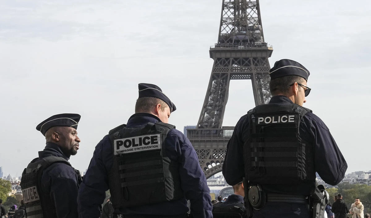 The French Interior Minister said Friday that security authorities have foiled a plan to attack soccer events during the Paris Olympics. (AP/File)