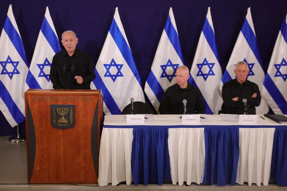Gallant and Gantz have both challenged PM Benjamin Netanyahu to rule out any future civilian presence in Gaza (File/AFP)
