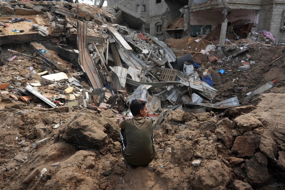 The world cannot go back to the day before Oct. 7, both for Israelis and Palestinians (File/AFP)