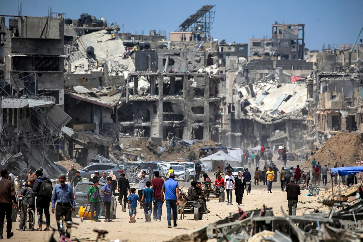 The Nakba of May 15, which is now 76 years old, is not only ongoing but also being perpetually renewed (File/AFP)