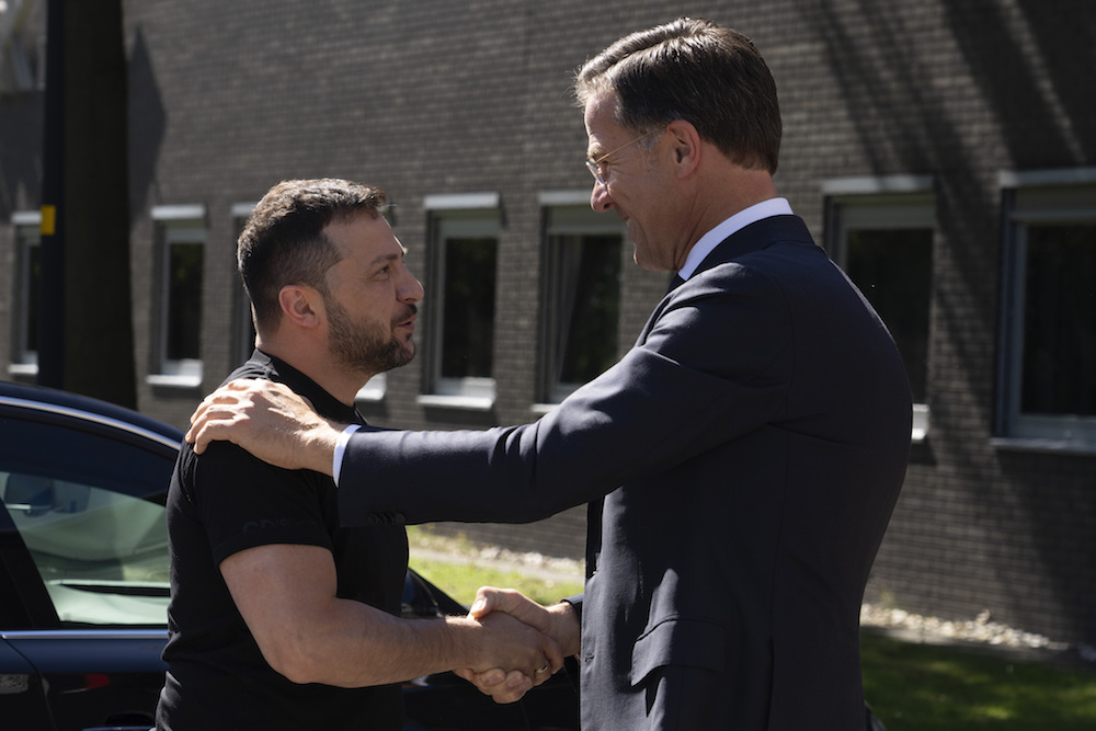 The debate over Zelensky’s legitimacy weakens his position, particularly in terms of national opposition. (AP)