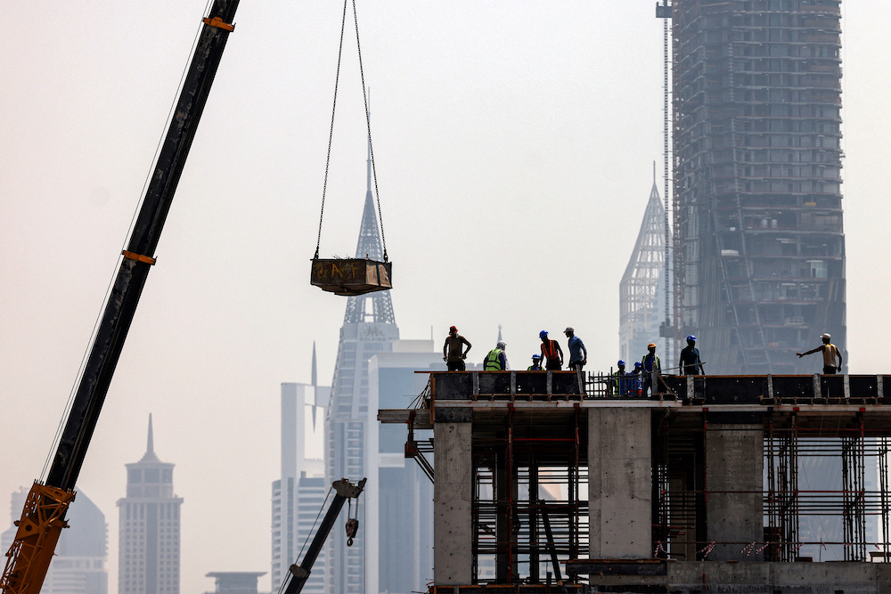Temperatures in the UAE during summer months could reach 50°C or even higher, making it hazardous for outdoor workers. (AFP file photo)