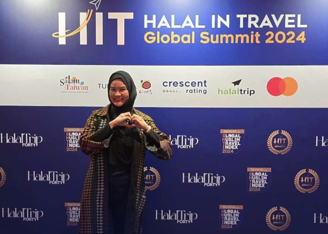 Philippines Tourism Undersecretary Myra Paz Abubakar takes part in the Halal in Travel Global Summit in Singapore. (Philippines Department of Tourism)