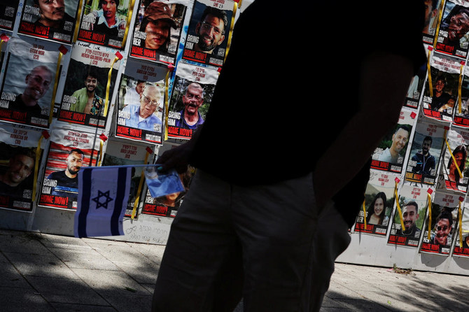 Families of Israeli hostages held by Hamas called for all parties to immediately accept a proposal detailed by US President Joe Biden to end the nearly 8-month-long war and bring their relatives home. (Reuters/File)