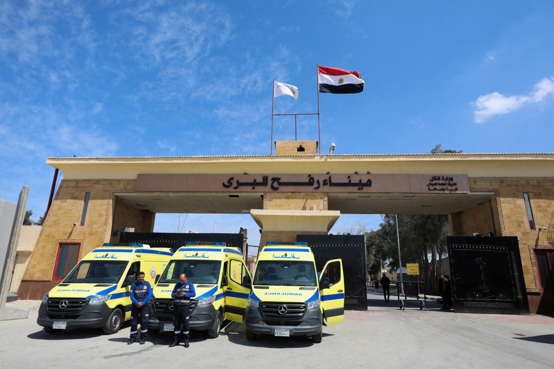 The crossing has been closed since Israeli forces seized its Palestinian side in early May, reducing aid flows into the war-torn territory to a trickle. (File/Reuters)