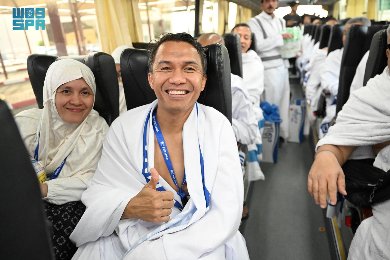 More than 3,500 buses will be used exclusively to carry people to and from the Grand Mosque of Makkah. (SPA)