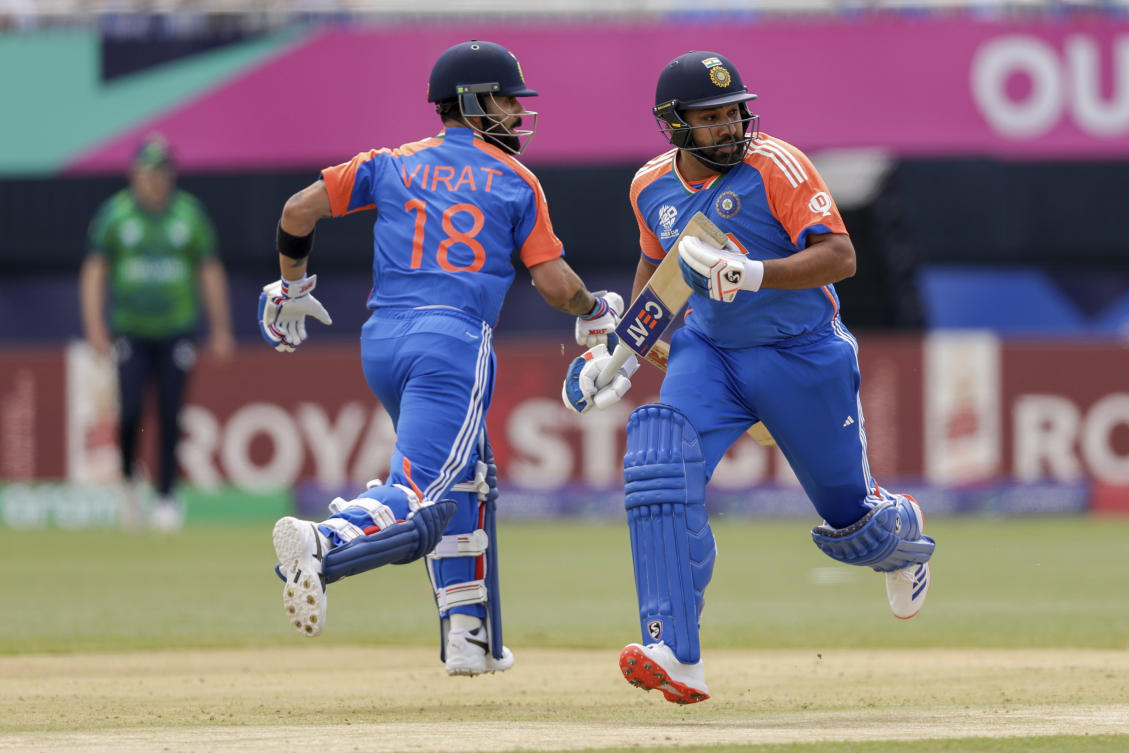 Rohit plays down injury scare after India rout Ireland in T20 World Cup