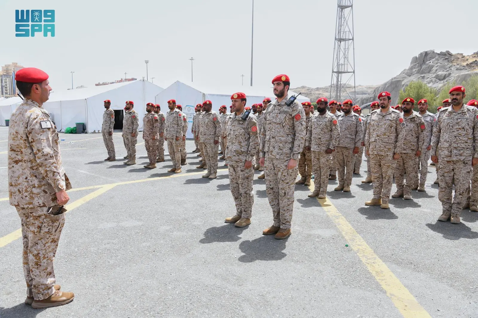 Saudi Arabia’s Ministry of Defense completes Hajj preparations to support the government and security plan. (SPA)