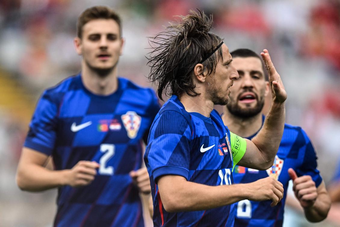Modric converts penalty as Croatia beats Portugal 2-1 in Euro warmup while Ronaldo rests