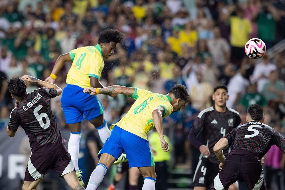 Endrick grabs winner as Brazil sink Mexico 3-2 in international warmup friendly