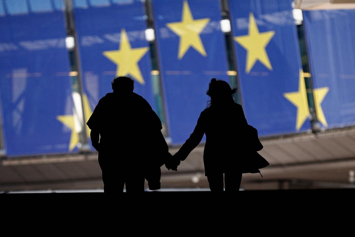 Voting began across Europe on June 9, 2024 on the final — and biggest — day of marathon EU elections, with balloting due in 21 countries, including France and Germany, where support for surging far-right parties is being tested. (AFP)
