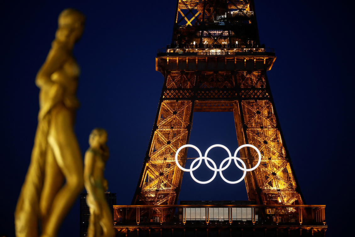 IOC President Thomas Bach said that French political leaders are united in their support of the Games, which Paris is hosting. (Reuters)
