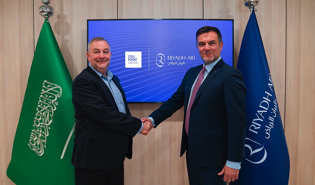 Kristian Gjerding, CEO of CellPoint Digital, says Riyadh Air is a ‘next-generation airline.’ Riyadh Air