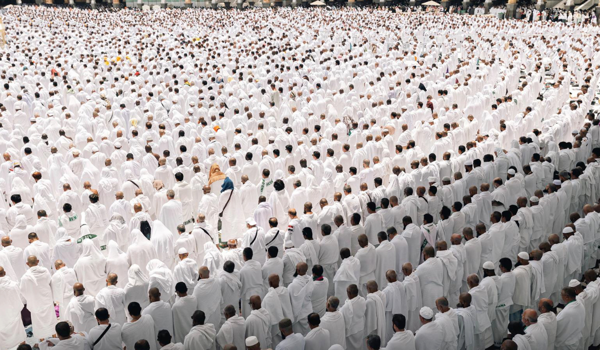 Worshippers pray at Makkah’s Grand Mosque, this week. The Hajj pilgrimage is among the five pillars of Islam and must be undertaken by all Muslims with the means at least once in their lives. (SPA)