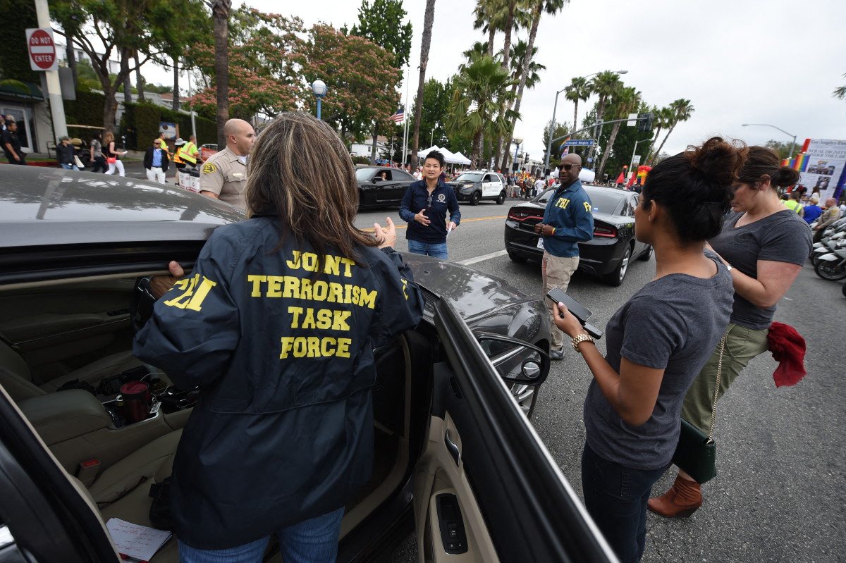 File photo of members of the FBI Joint Terrorism task force (AFP)