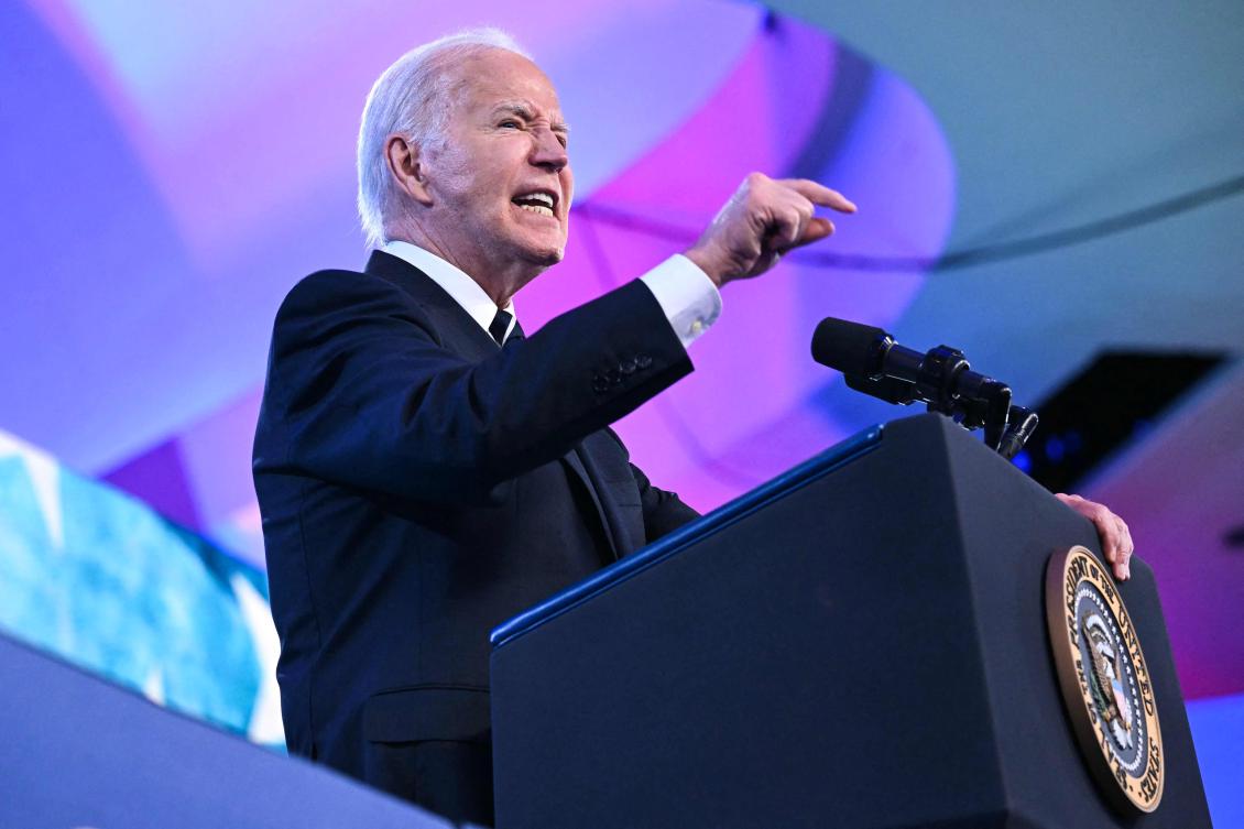 US President Joe Biden will meet again with Ukrainian President Volodymyr Zelensky, followed by a joint press conference. (File/AFP)