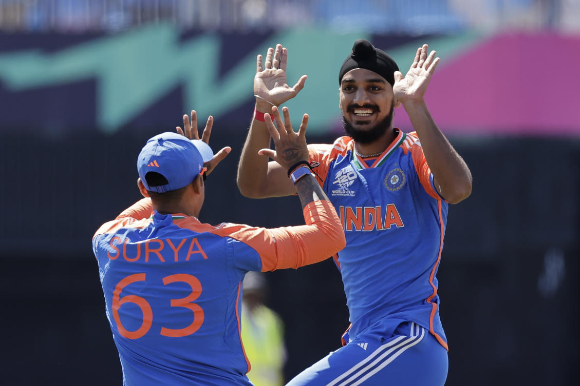 Yadav, Arshdeep star as India beat USA to reach T20 World Cup second round