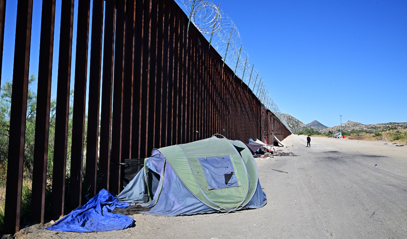 The order went into effect June 5, and Biden administration officials have said they expected record levels of deportations. (AFP/File)