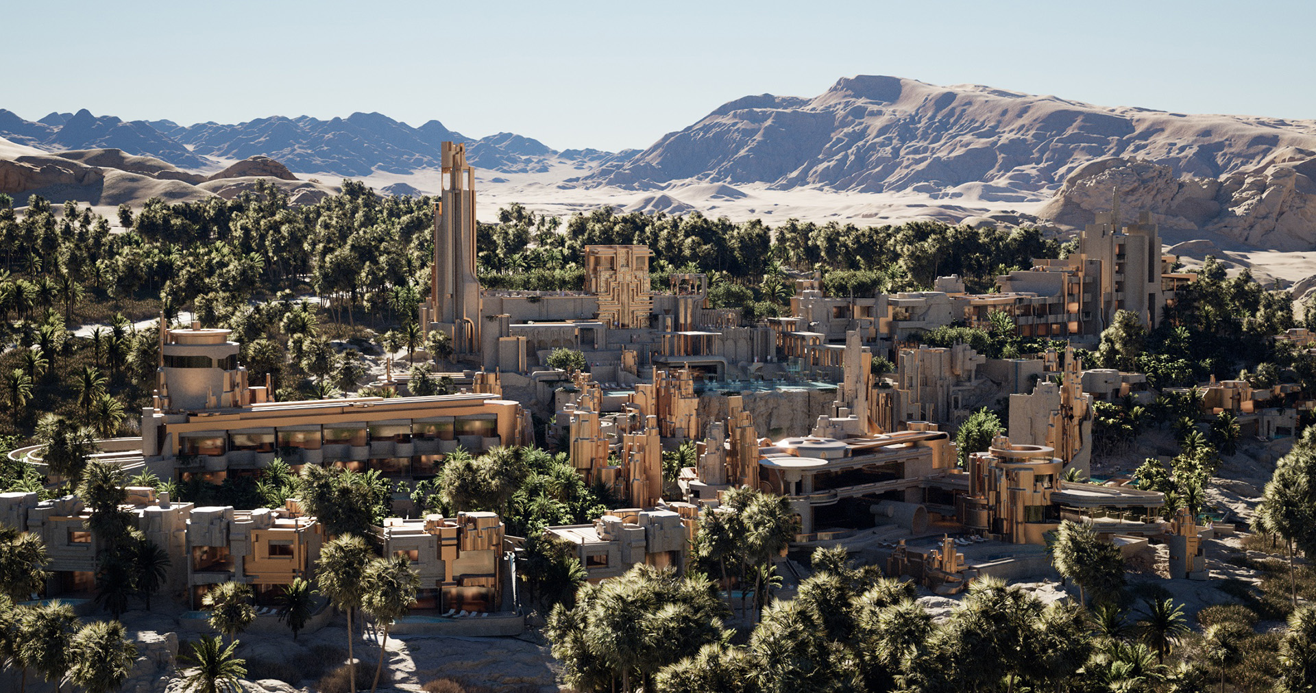 The resort is part of the sustainable development unfolding in NEOM. Supplied