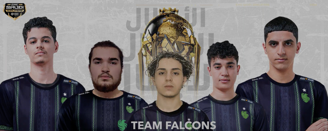 Team Falcons demonstrated their dominance in the Saudi Arabia qualifier, with Luban emerging as their best player. (Supplied)