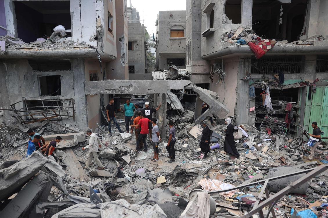 Israel's military campaign killed more than 37,000 people in Gaza and caused mass destruction and cut off routes for aid. (File/AFP)