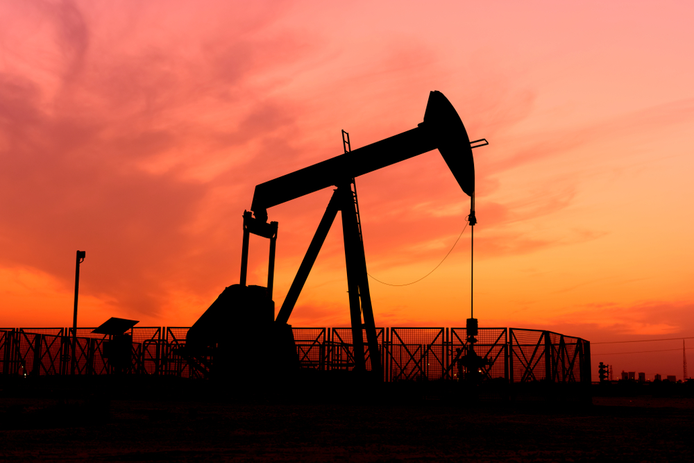 Brent crude futures were up 38 cents, or 0.46 percent, at $83.13 a barrel by 2:10 p.m. Saudi time. Shutterstock
