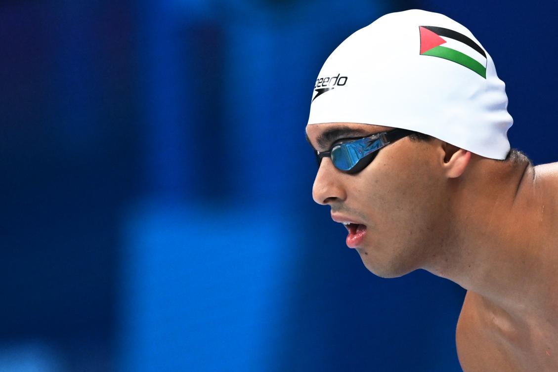 Bawwab, 24, who was born in Saudi Arabia to Palestinian refugees, is chasing a dream that is not his alone. (REUTERS)