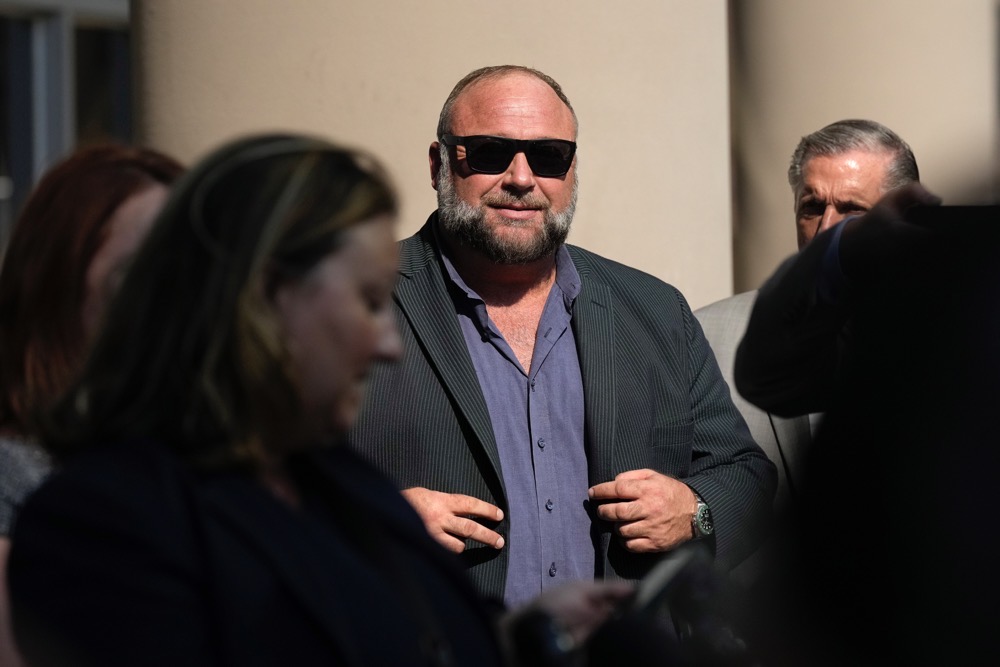 Alex Jones’ personal assets to be sold to pay $1.5B Sandy Hook debt. Company bankruptcy is dismissed