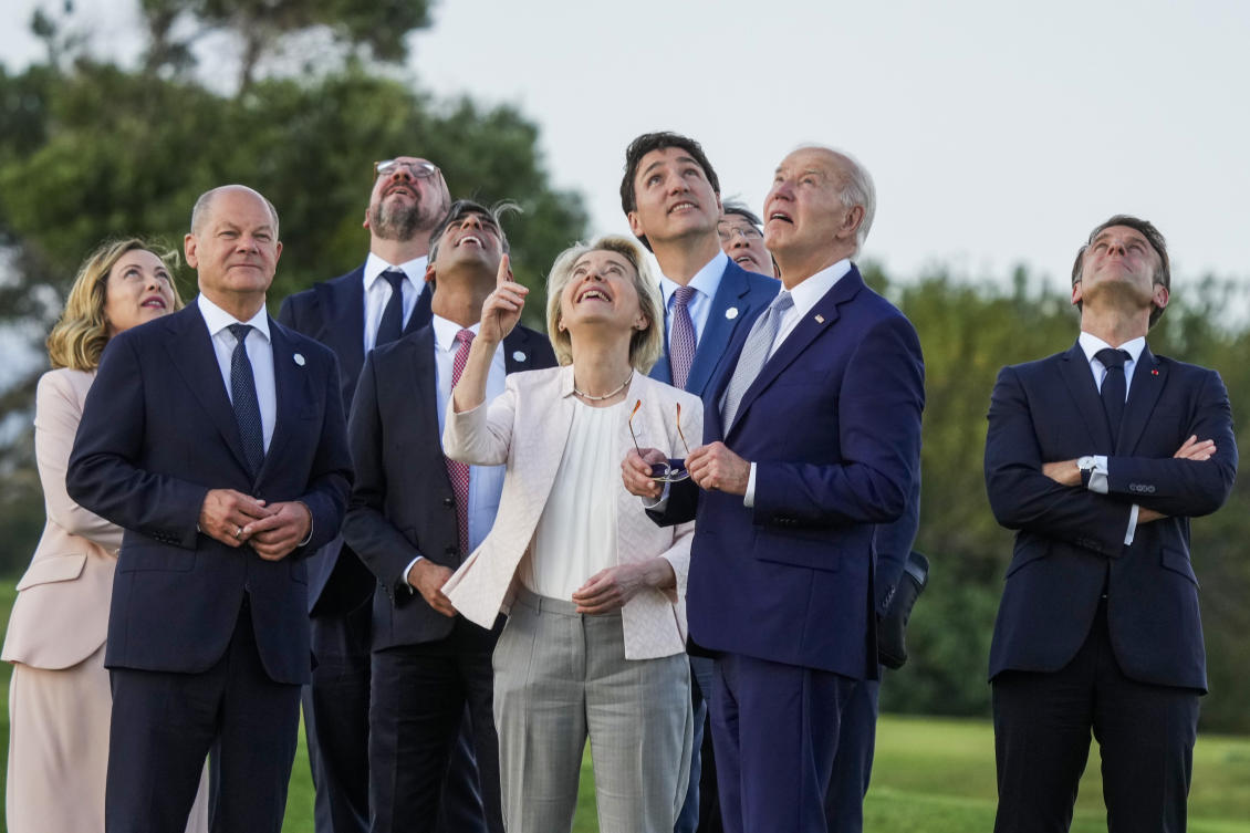 When the Group of Seven leaders met last week in Italy, souring trade relations with Beijing as well as tensions over Ukraine and the South China Sea were a focus of their discussions. (AP)