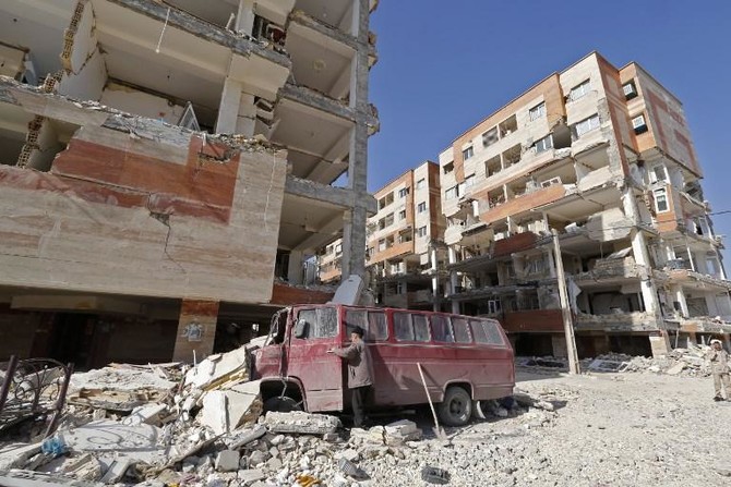 At least four people were killed and 120 injured Tuesday in a 4.9 magnitude earthquake that hit Iran's northeastern city of Kashmar, state media reported. (AFP/File)