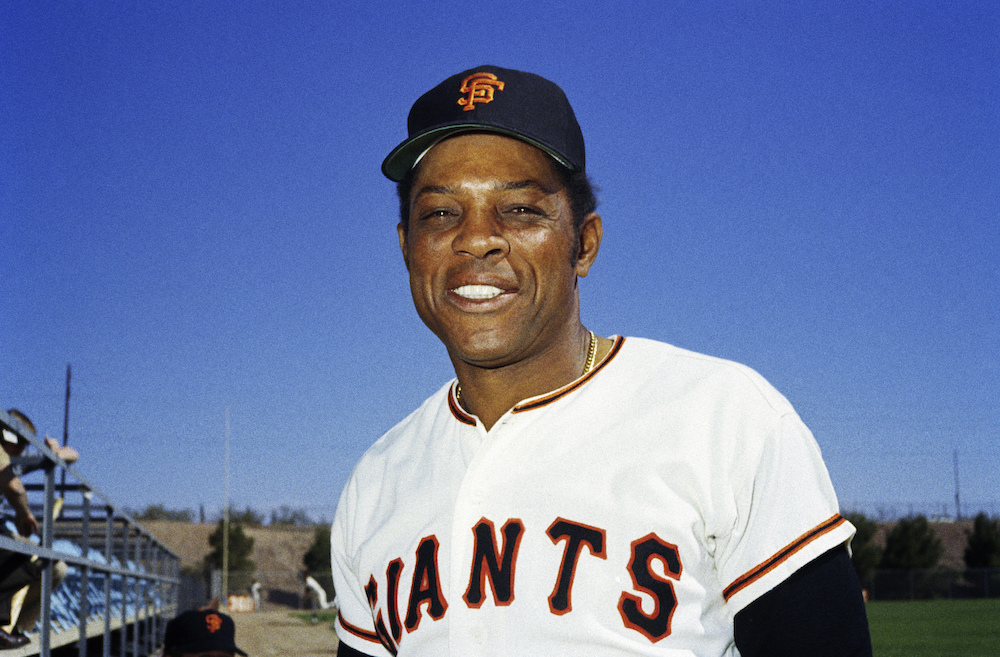 Willie Mays played 23 seasons for the New York Giants, San Francisco Giants and New York Mets, from 1951 through 1973. (AP)