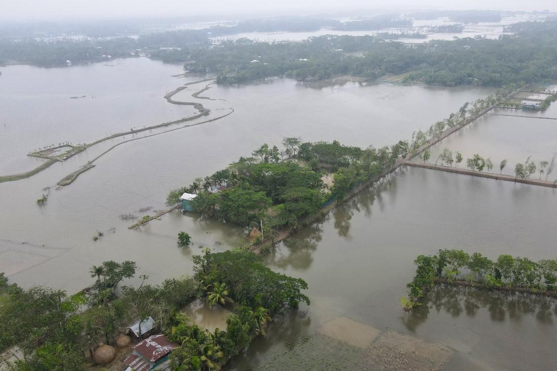 Bangladesh, a nation of around 170 million people, is among the countries most vulnerable to disasters and climate change. (FILE/AFP)