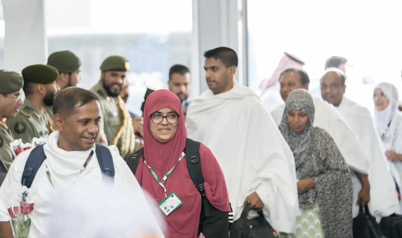 In this file photo, Bangladeshi pilgrims are seen arriving in Jeddah on May 9, 2024. (SPA/File)