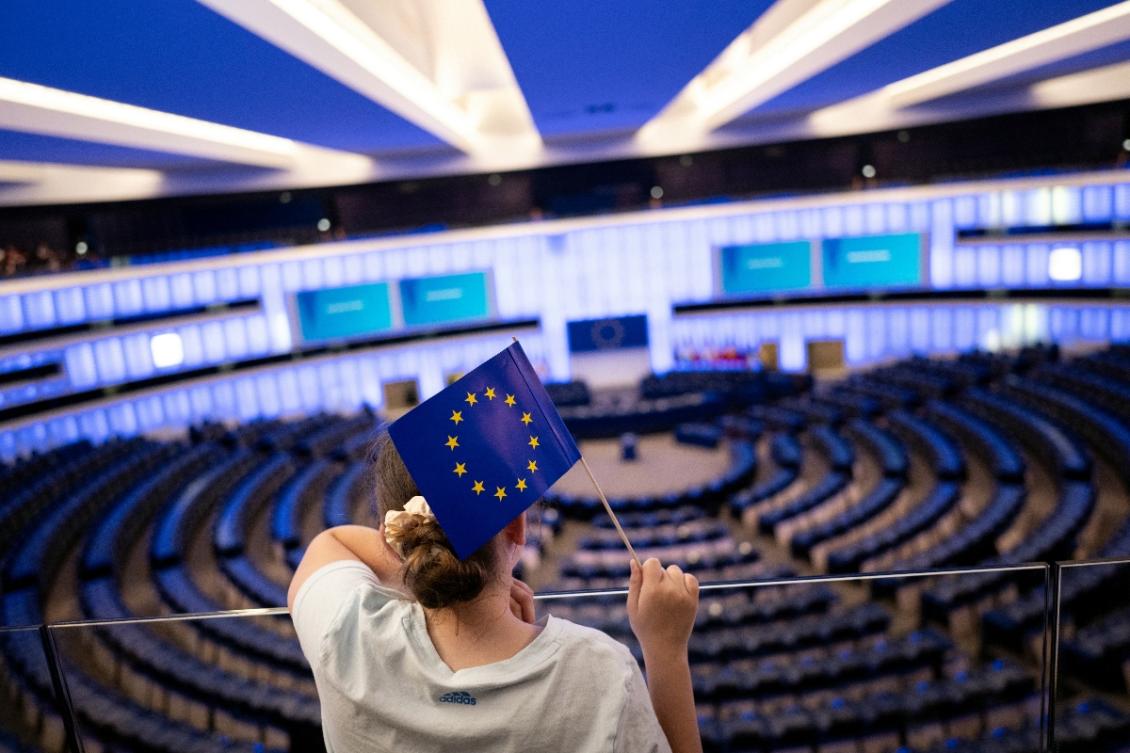 The EU in December 2023 also granted candidate status to another of Russia’s former Soviet neighbors, Georgia. (AFP)
