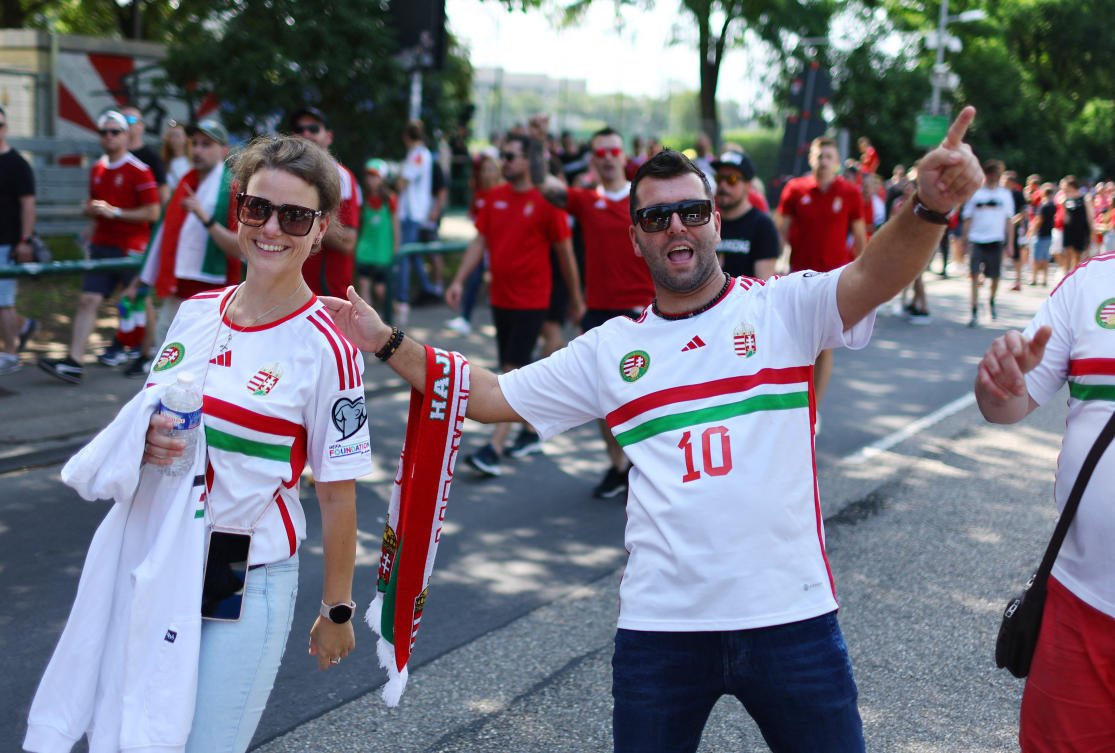 While the action intensifies on the pitch, the fans are making new friends, sharing drinks and creating a festival atmosphere in a unique holiday that could end next week or next month. (REUTERS)