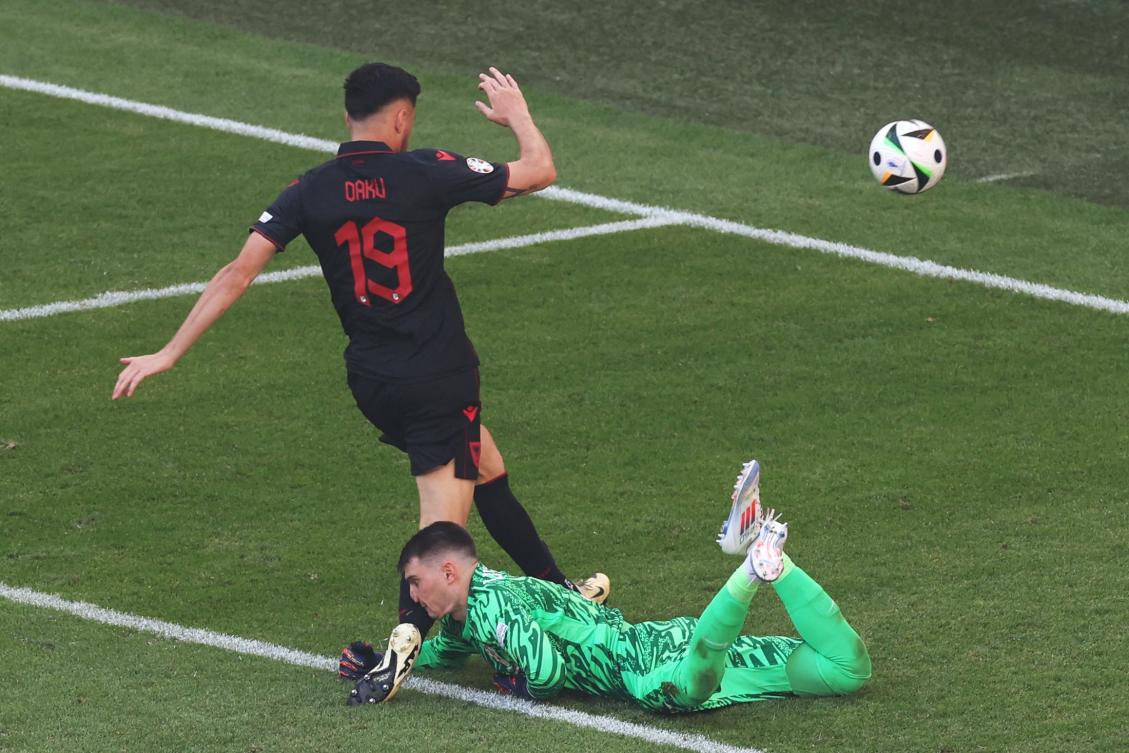 Albanian player apologizes for encouraging offensive fan chants