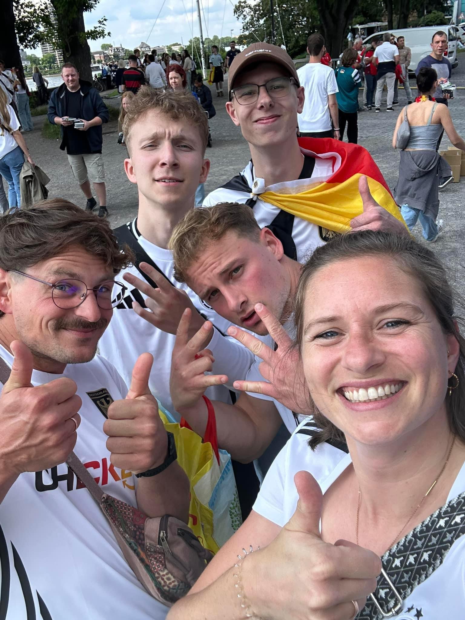 "Kieran left his phone in a portaloo. These Germany fans found it, took a selfie, then handed it into the police. He has his phone back," supporters' body the Tartan Army Group posted on X on Thursday alongside the picture of the five smiling fans. (X@TartanArmyGroup)
