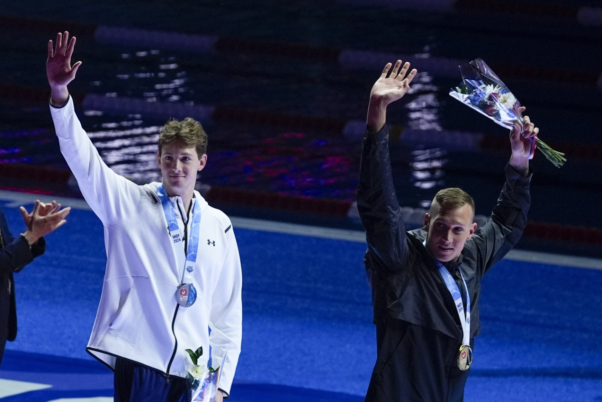 Caeleb Dressel earns an individual race in Paris, winning 50m freestyle at US Olympic swimming trials