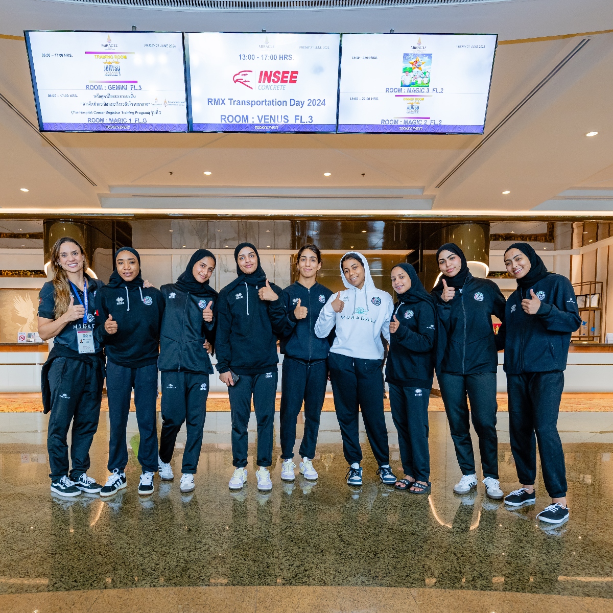 The UAE Jiu-Jitsu National Team are in Bangkok for the Grand Prix Thailand Open 2024. (Supplied)