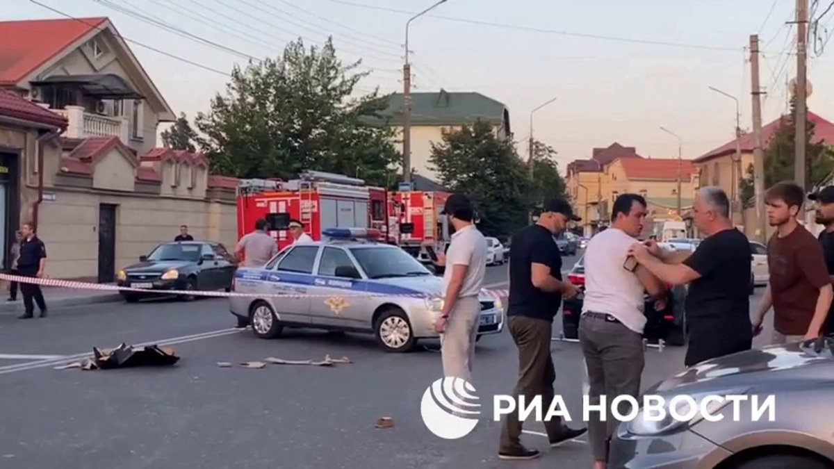 Gunmen kill 15 police officers, priest and multiple civilians in Russia’s southern Dagestan region