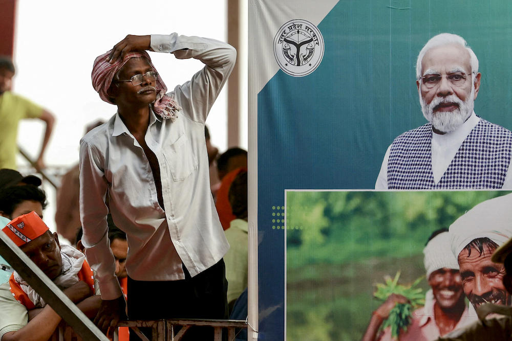 Indian prime minister Narendra Modi is expected to focuse more on infrastructure, social welfare and economic reforms for his third term. (AFP)