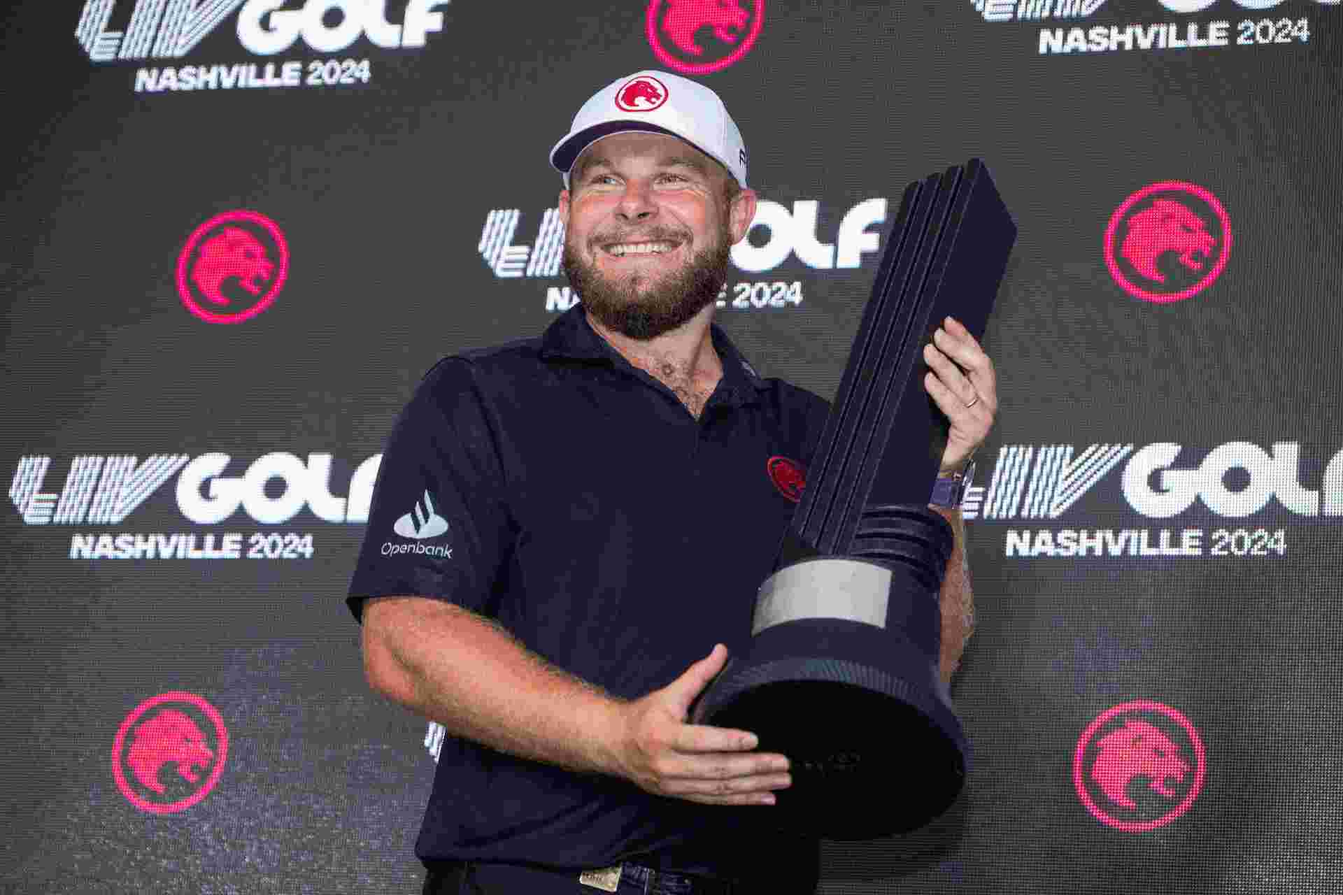 Tyrrell Hatton of Legion XIII won his first-ever LIV Golf title on Sunday (Chris Trotman/LIV Golf)