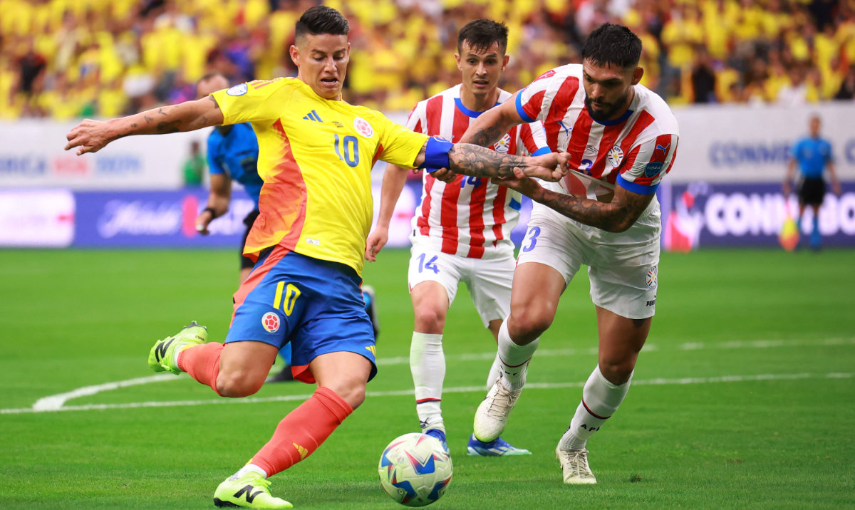 Rodriguez steers Colombia past Paraguay at Copa America