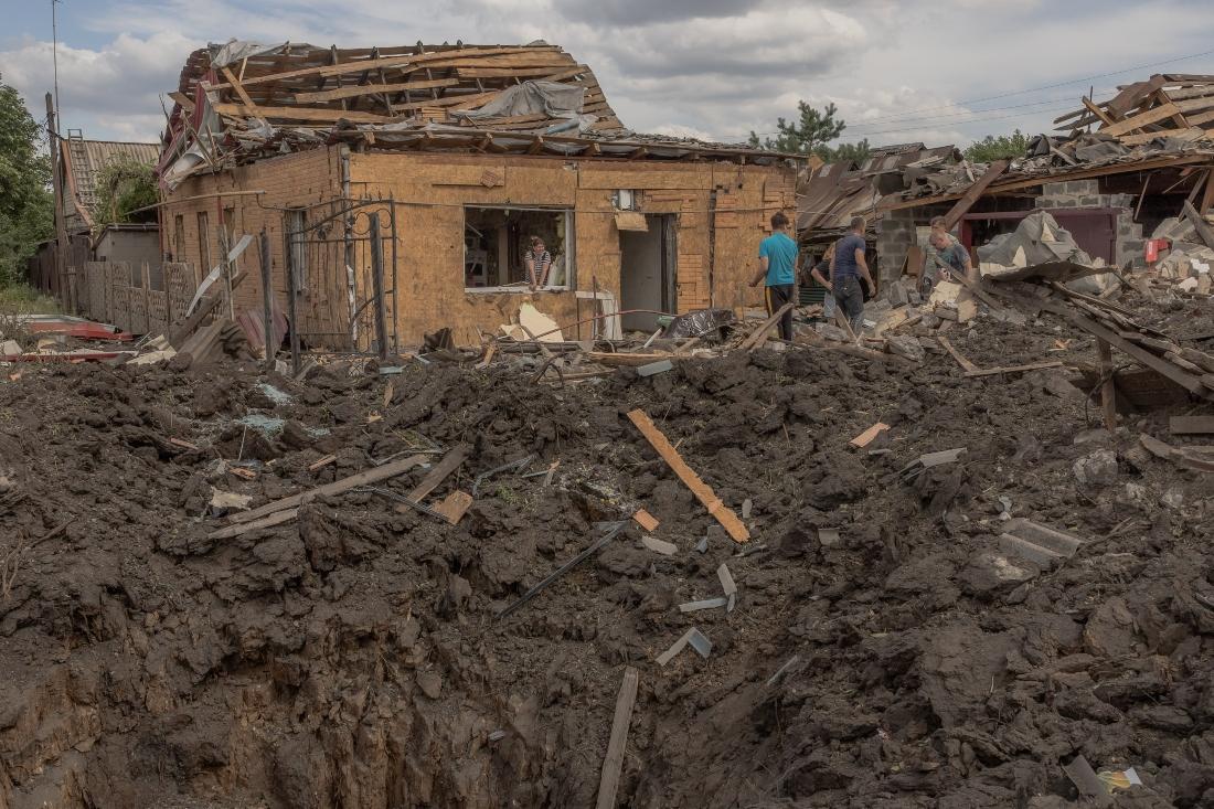 At least six of the drones were destroyed over the Yakovlevsky district in the Belgorod region. (FILE/AFP)